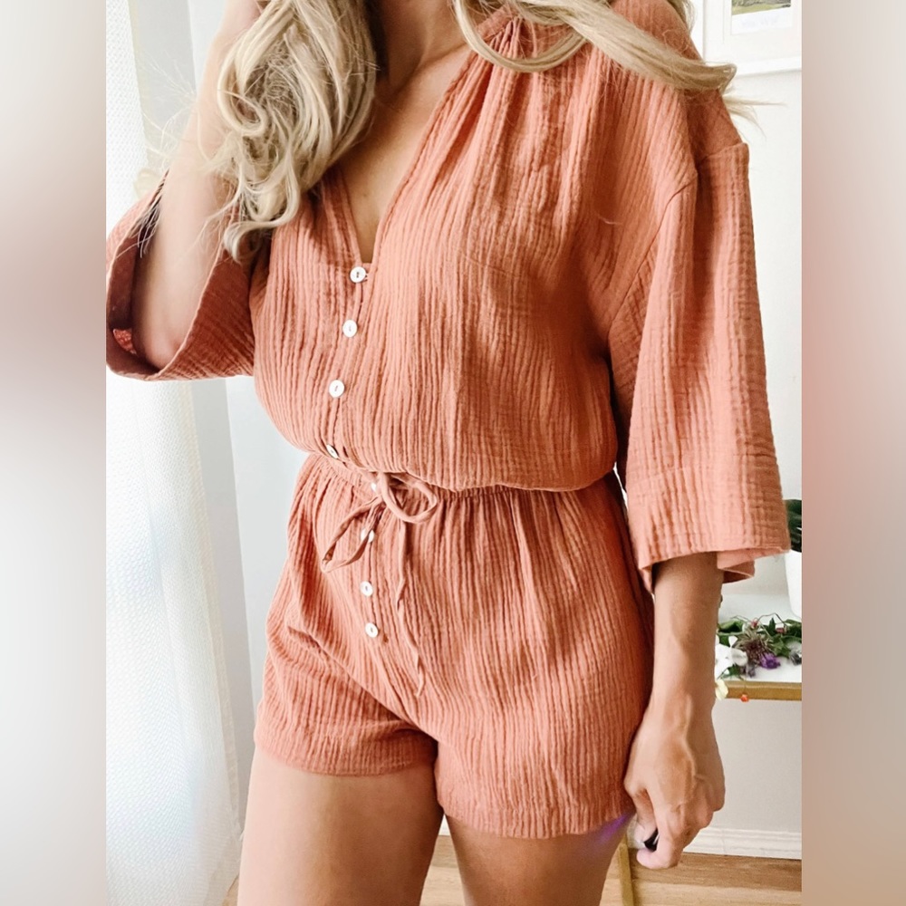 Z Supply Romper - SMALL